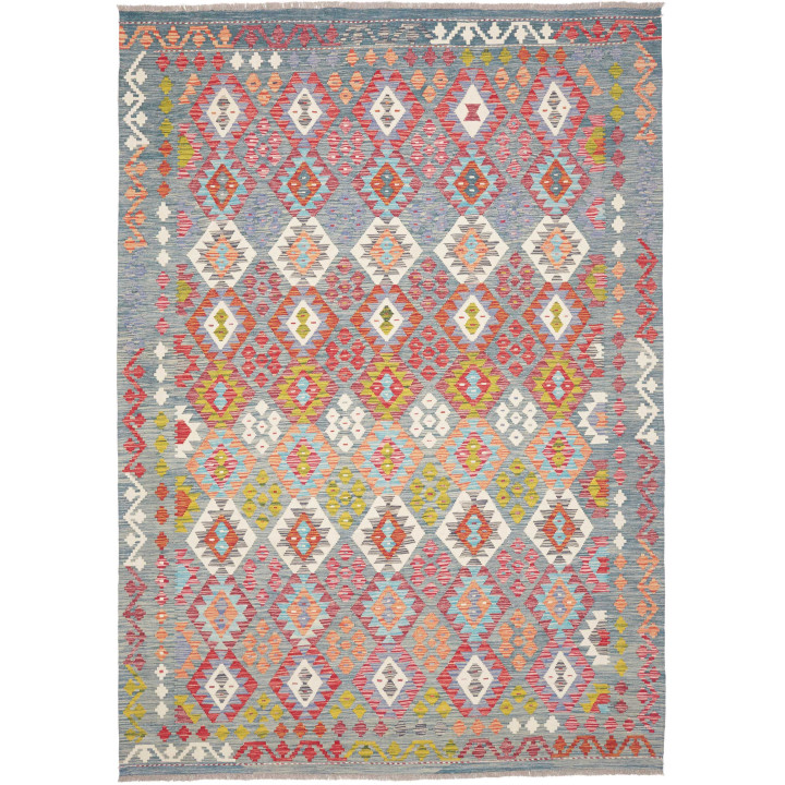 Hand Made Rug Kilim Afghanistan 208x294 Light B
