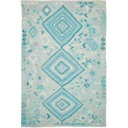 Hand Made Rug Kilim Afghanistan 204x307 Light B