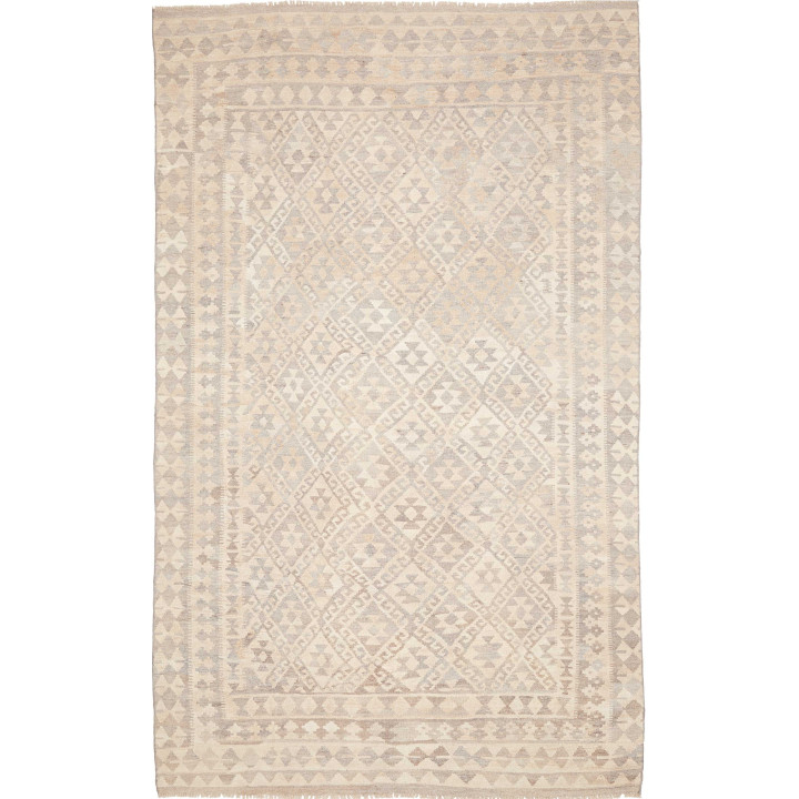 Hand Made Rug Kilim Afghanistan 187x300 Beige L