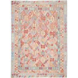 Hand Made Rug Kilim Afghanistan 203x273 Beige L