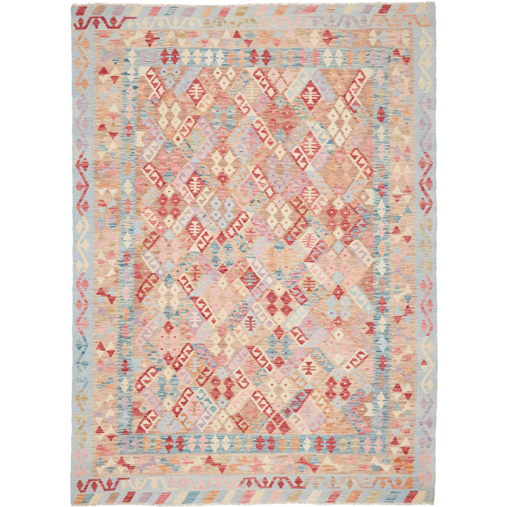 Tappeto Originale Kilim Afghanistan 203x273 Bei