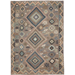 Hand Made Rug Kilim Afghanistan 209x299 Taupe B