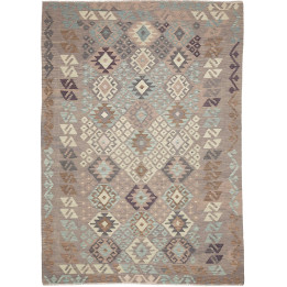 Hand Made Rug Kilim Afghanistan 206x288 Taupe G