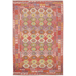 Hand Made Rug Kilim Afghanistan 203x298 Brick R