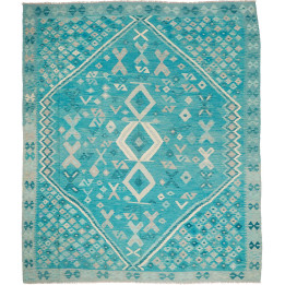 Hand Made Rug Kilim Afghanistan 252x297 Turquoi