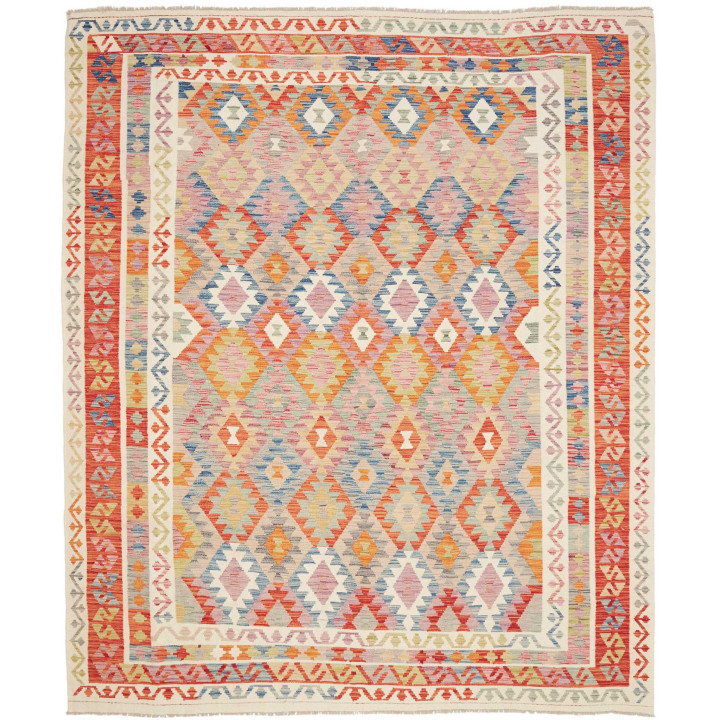 Hand Made Rug Kilim Afghanistan 246x291 Red Bei