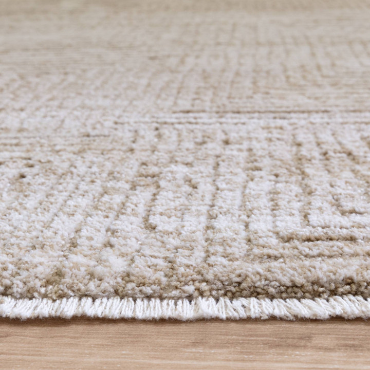 Rug Laurent geometric beige light taupe 240x320