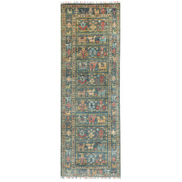 Tappeto Originale Istintia Pakistan 77x238 Verd