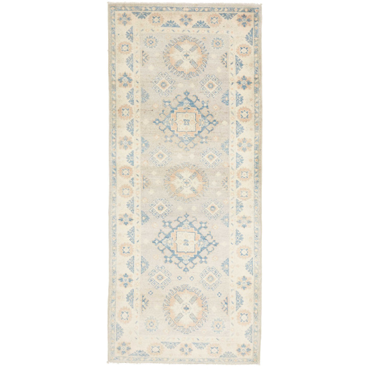 Tappeto Originale Kazak Afghanistan 79x191 Beig