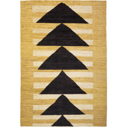 Hand Made Rug Berber Pakistan 198x290 Mustard Y
