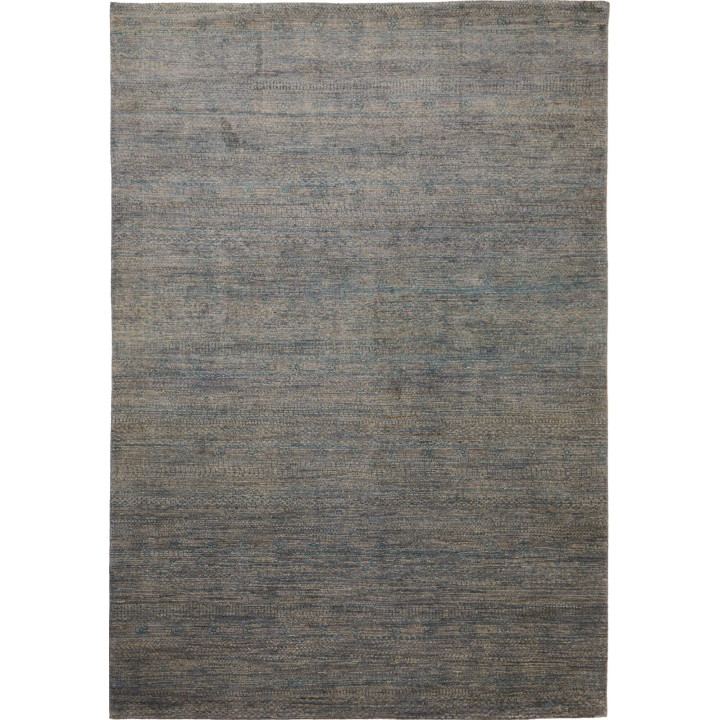 Hand Made Rug Cromopura Pakistan 198x288 Petrol