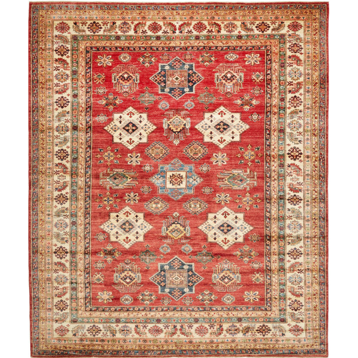 Hand Made Rug Kazak Fine Pakistan 260x312 Red I