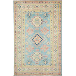 Hand Made Rug Kazak Afghanistan 117x187 Light B