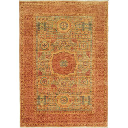 Hand Made Rug Kairo Pakistan 101x145 Rust Light