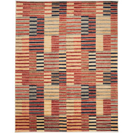 Hand Made Rug Mosaic Pakistan 199x255 Beige Bri