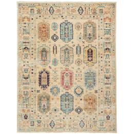 Hand Made Rug Floralia Pakistan 151x200 Beige B