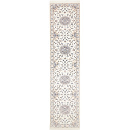 Tappeto Originale Nain 6la Persia 87x400 Avorio