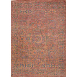 Hand Made Rug Kairo Pakistan 272x377 Brick Red