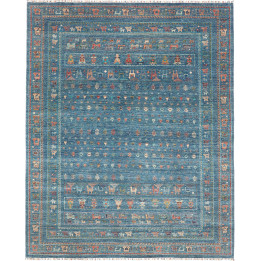 Tappeto Originale Istintia Pakistan 248x305 Blu
