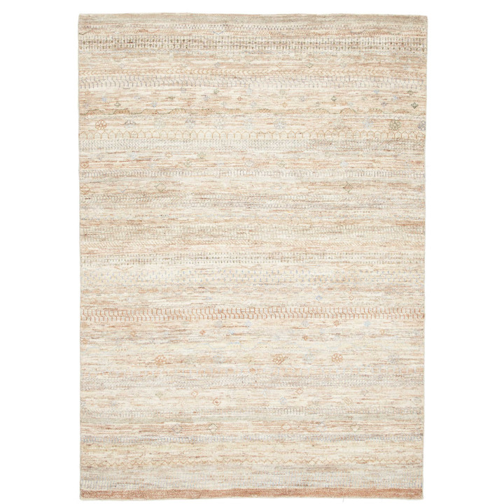 Hand Made Rug Cromopura Pakistan 157x217 Beige