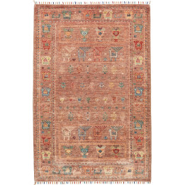 Hand Made Rug Istintia Pakistan 99x150 Brick Re
