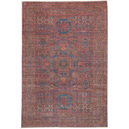 Hand Made Rug Kairo Pakistan 197x292 Brick Red