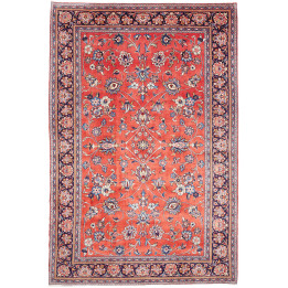 Tappeto Originale Sarough Persia 207x310 Rosso