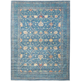 Hand Made Rug Ziegler Fine Pakistan 271x370 Blu