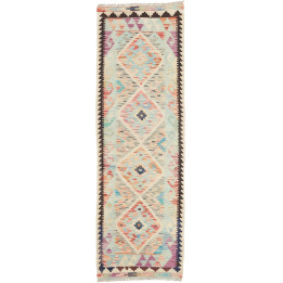 Tappeto Originale Kilim Afghanistan 62x193 Azzu