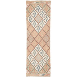 Hand Made Rug Kilim Afghanistan 61x198 Salmon I