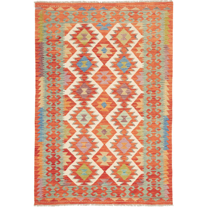 Tappeto Originale Kilim Afghanistan 123x184 Ara