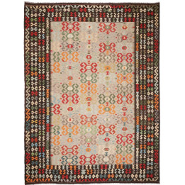 Hand Made Rug Kilim Afghanistan 259x342 Beige D