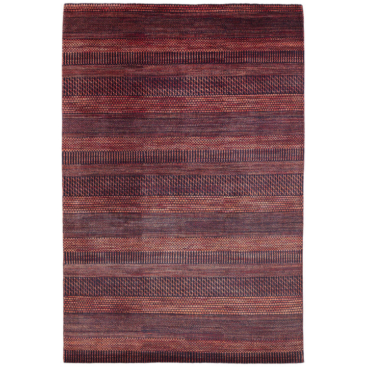 Hand Made Rug Cromopura Pakistan 201x298 Burgun