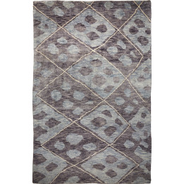 Hand Made Rug Berber Pakistan 201x309 Dark Gray