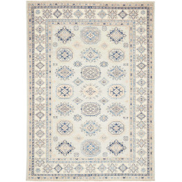 Hand Made Rug Kazak Fine Pakistan 172x240 Ivory