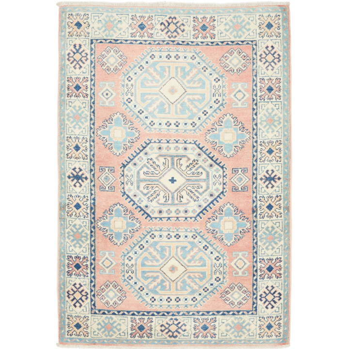 Hand Made Rug Kazak Afghanistan 98x143 Antique