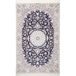 Hand Made Rug Nain 6la Persia 120x195 Midnight