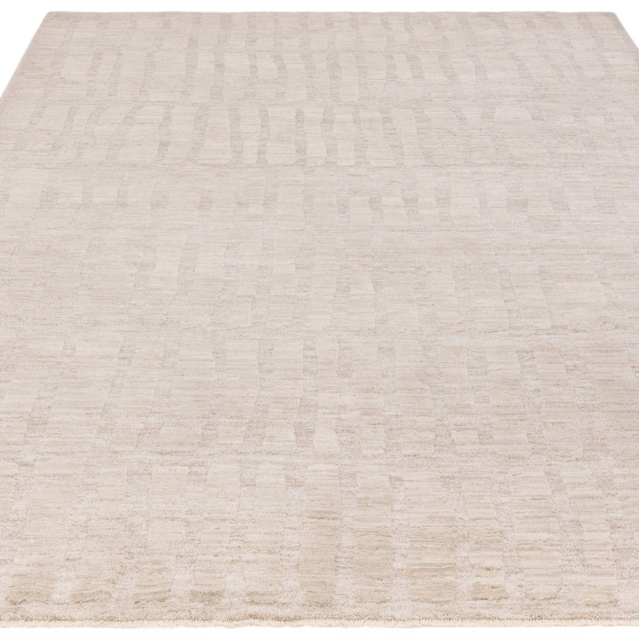 Rug Laurent abstract beige ivory 120x160 cm