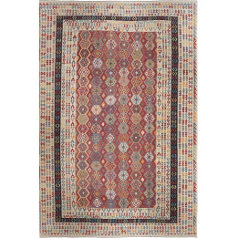 Tappeto Originale Kilim Afghanistan 414x595 Ros