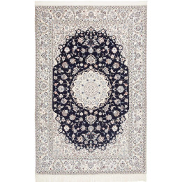 Hand Made Rug Nain 6la Persia 157x237 Dark Blue