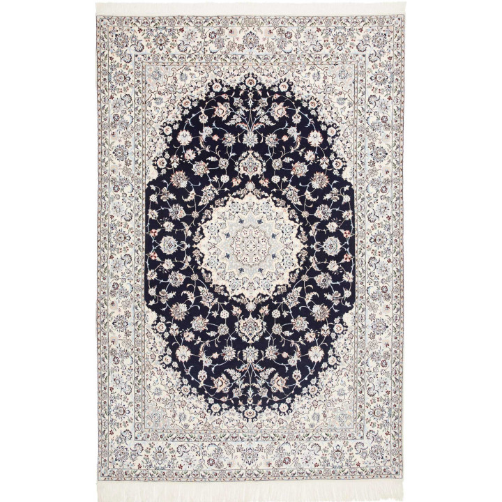 Hand Made Rug Nain 6la Persia 157x237 Dark Blue