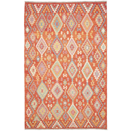 Tappeto Originale Kilim Afghanistan 197x305 Rug