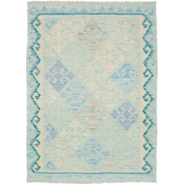 Hand Made Rug Kilim Afghanistan 103x144 Light B