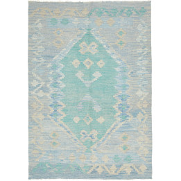 Hand Made Rug Kilim Afghanistan 105x150 Light B