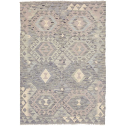 Hand Made Rug Kilim Afghanistan 105x152 Gray Be