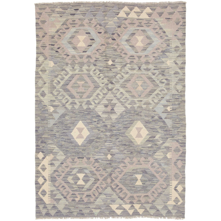 Tappeto Originale Kilim Afghanistan 105x152 Gri