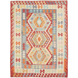 Hand Made Rug Kilim Afghanistan 147x194 Ivory R