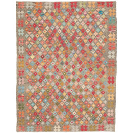 Hand Made Rug Kilim Afghanistan 150x198 Gray Mu