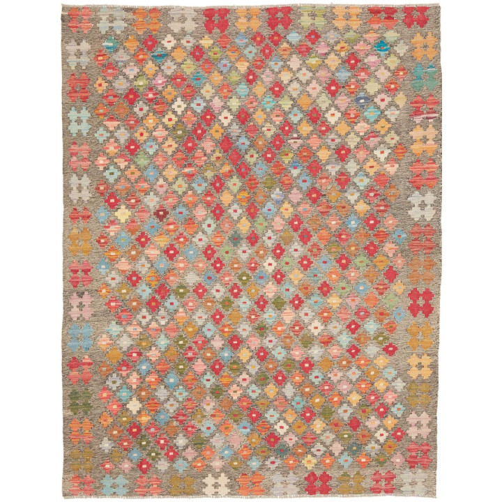 Tappeto Originale Kilim Afghanistan 150x198 Gri