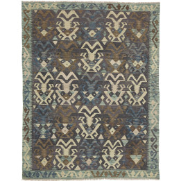 Hand Made Rug Kilim Afghanistan 160x207 Dark Br
